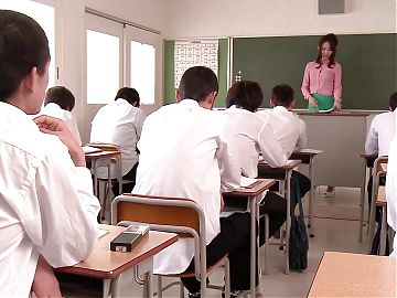 Lewd slutty female teacher - Nono Mizusawa 3